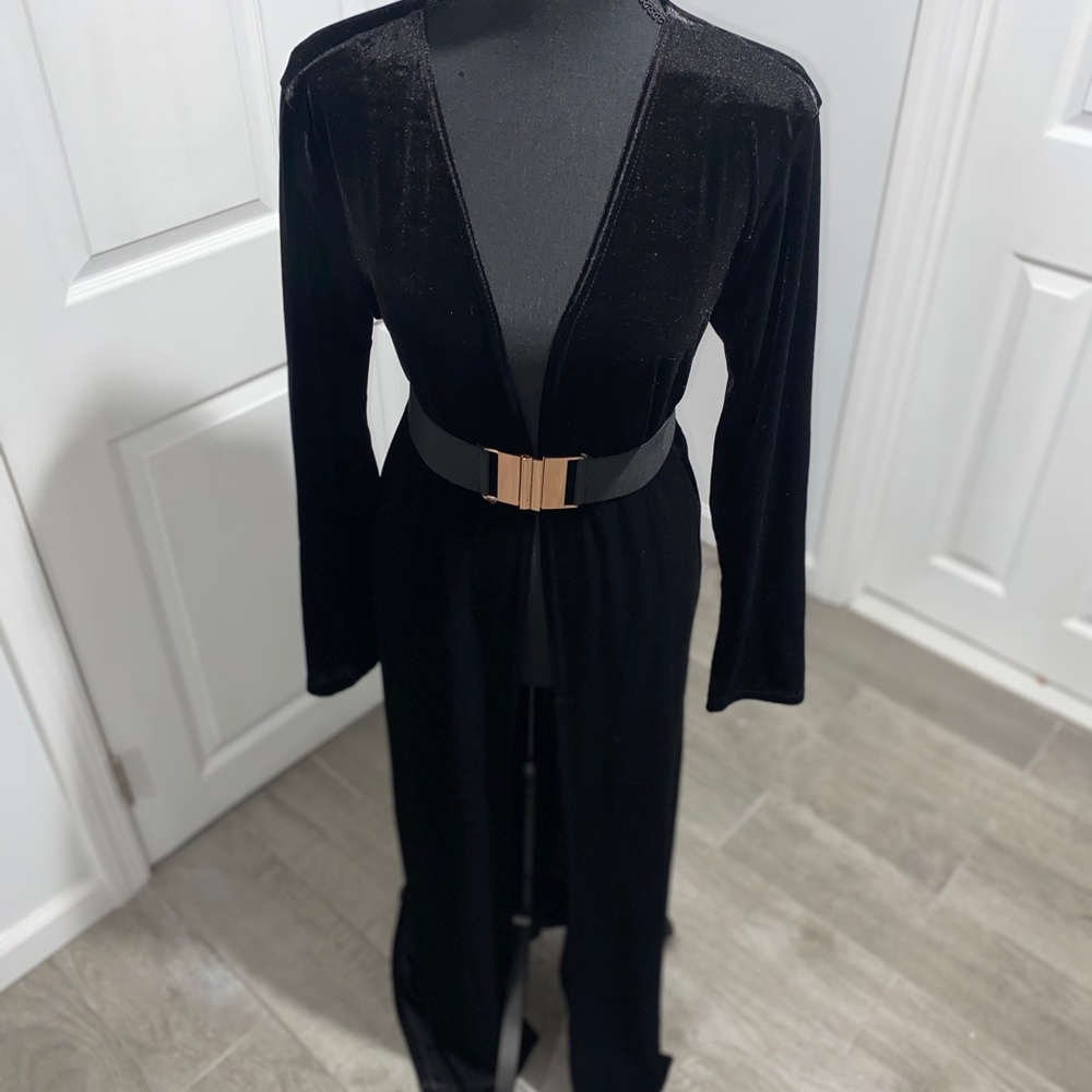 Velvet Duster - Ankle Length